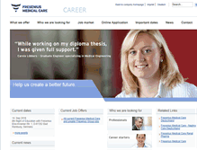 Tablet Screenshot of career.fmc-ag.com
